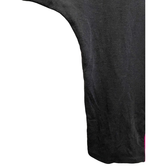 Diane Von Furstenberg Colorblock Wool Pencil Mini Dress Size 8 Pink Grey V-Neck - Picture 5 of 7